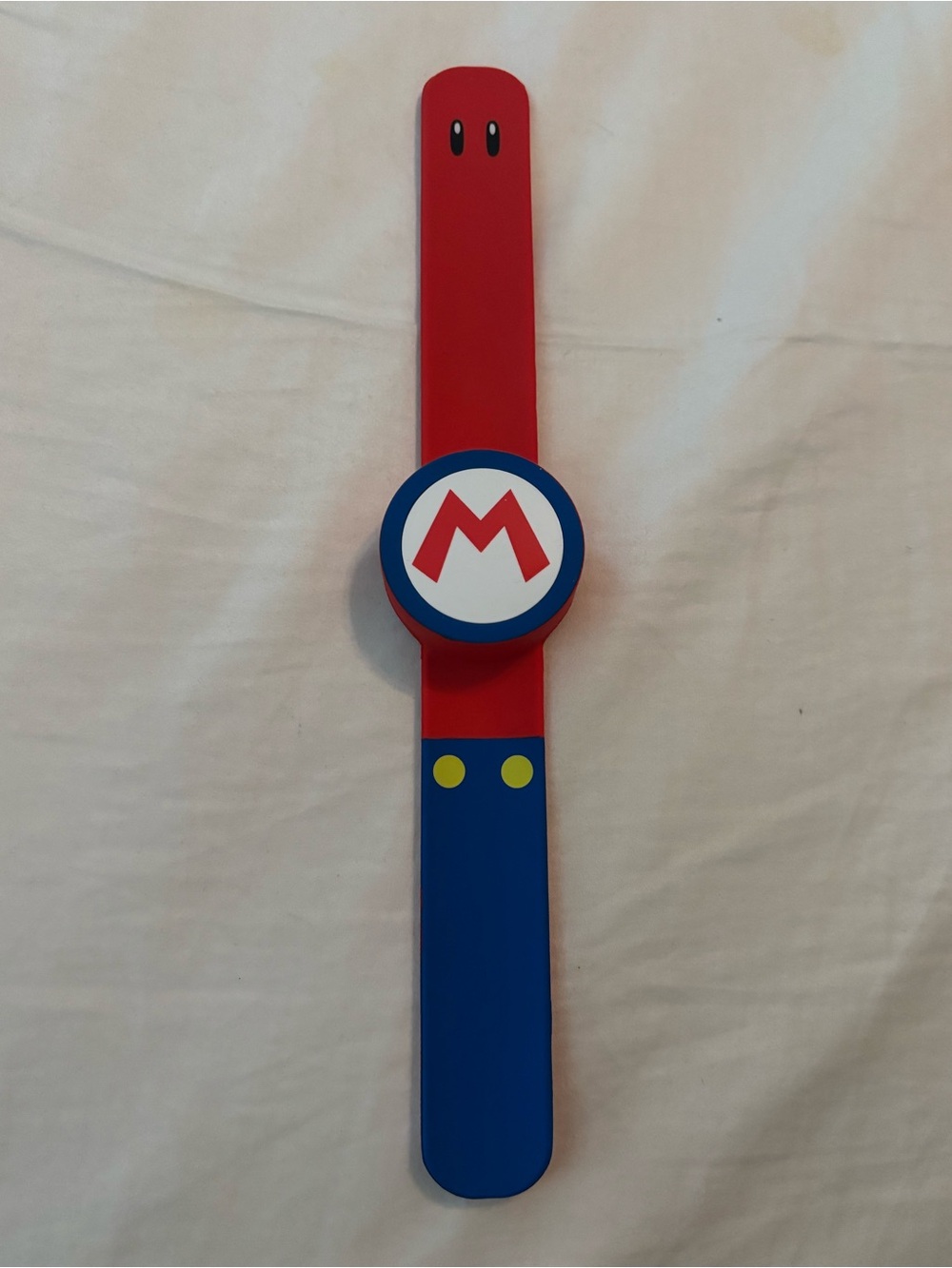 Nintendo Red, Blue and Yellow Mario Slap Band